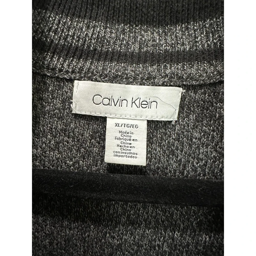 Men Calvin Klein Cotron‎ Sweater Size XL